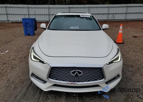 2017 Infiniti Q60 Red Sport 400 из США, поврежденный, VIN JN1FV7EL0HM700552